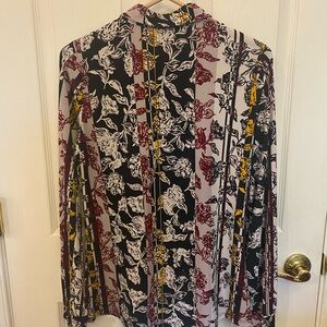 Jones New York Signature Patterned Blouse